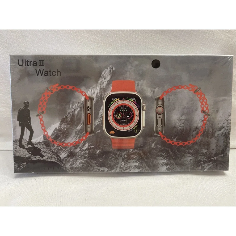 Ultra II Watch Smartwatch Fitness Tracker Heart Rate Bluetooth - NEW‎